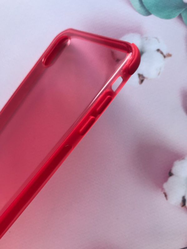 Прозорий силіконовий чохол для Apple iPhone X/Xs Coral