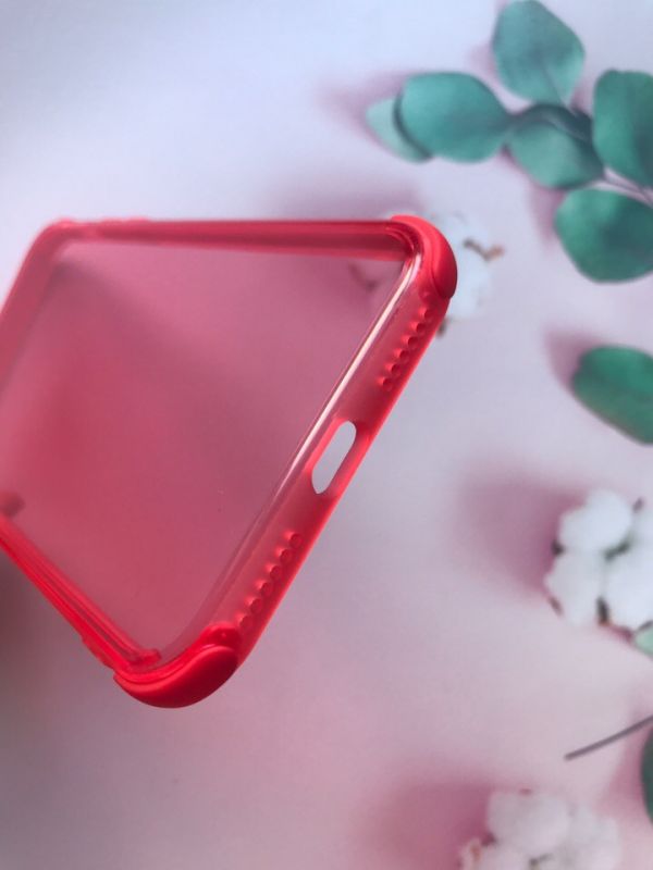 Прозорий силіконовий чохол для Apple iPhone X/Xs Coral