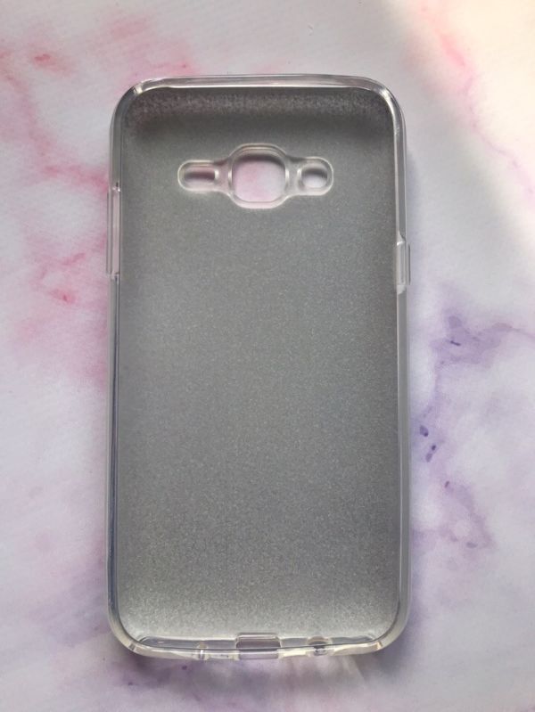 Силіконовий чохол Shine Silicone Case для Samsung Galaxy J5 Срібний