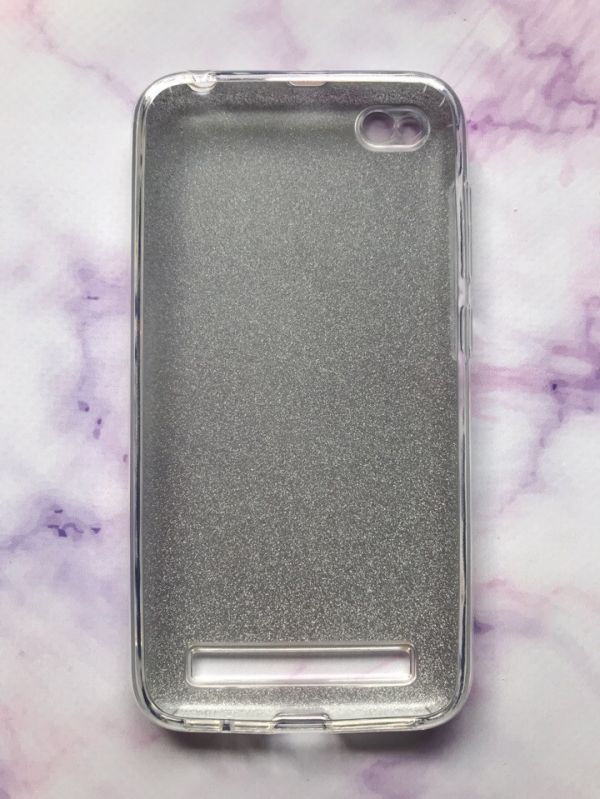 Силіконовий чохол Shine Silicone Case для Xiaomi Redmi 5A Срібний