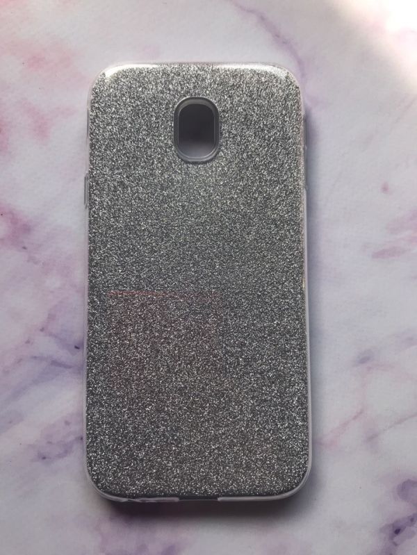 Силіконовий чохол Shine Silicone Case для Samsung Galaxy J3(2017) J330 Срібло