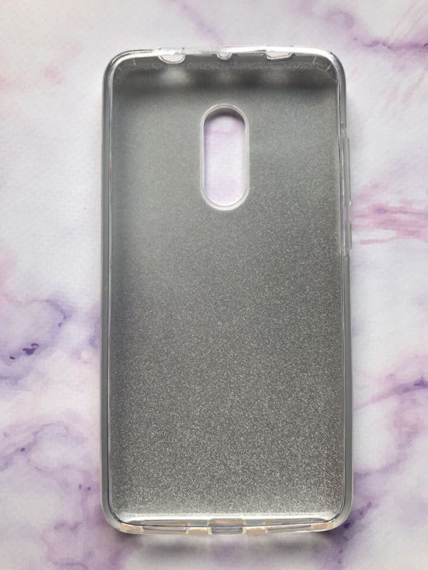 Силіконовий чохол Shine Silicone Case для Xiaomi Redmi Note 4 / Note 4X Срібло