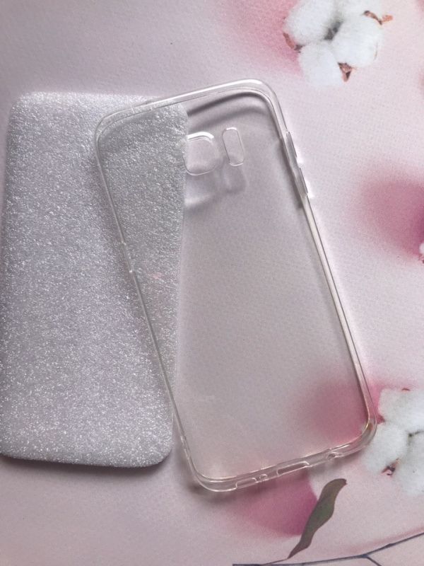 Ультратонкий прозорий силіконовий чохол для Samsung Galaxy S7 Edge