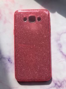 Силіконовий чохол Shine Silicone Case для SAMSUNG Galaxy J7(2016) J710 Рожевий