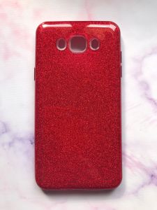 Силіконовий чохол Shine Silicone Case для SAMSUNG Galaxy J7(2016) J710 Червоний