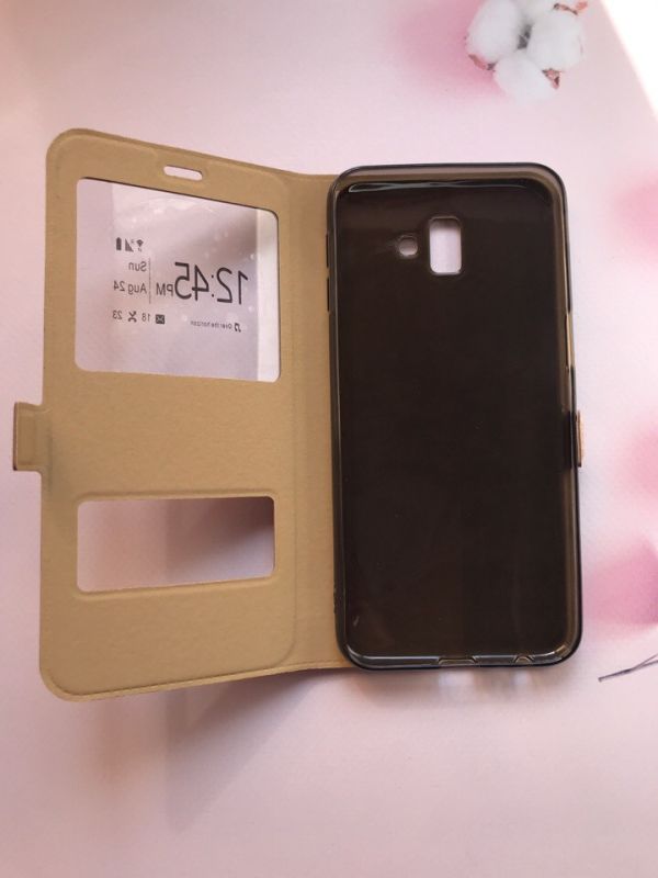 Чохол-книжка Momax для Samsung Galaxy J6 Plus Золотий