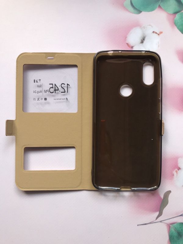 Чохол-книжка Momax для Xiaomi Redmi Note 6 Pro Золотий