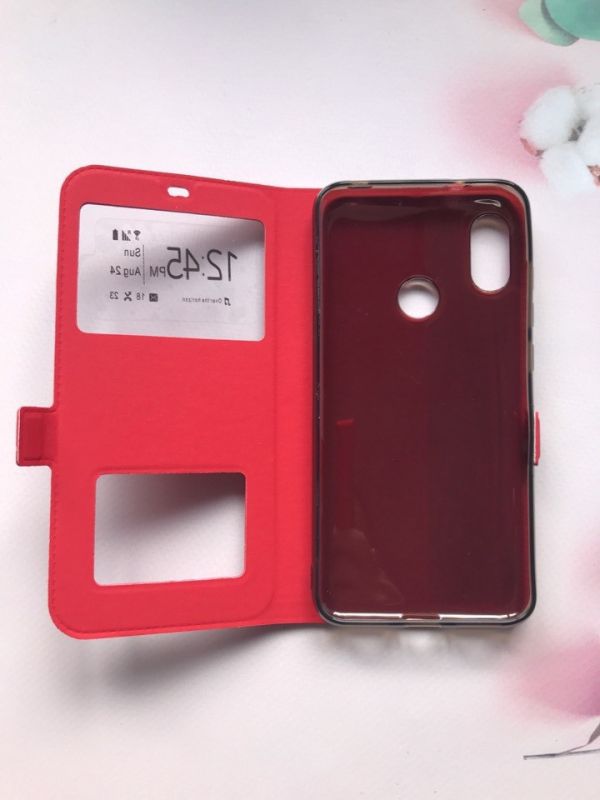 Чохол-книжка Momax для Xiaomi Redmi 6 Pro / A2 lite Червоний