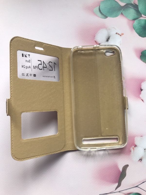 Чохол-книжка Momax на Xiaomi Redmi 5A Золотий