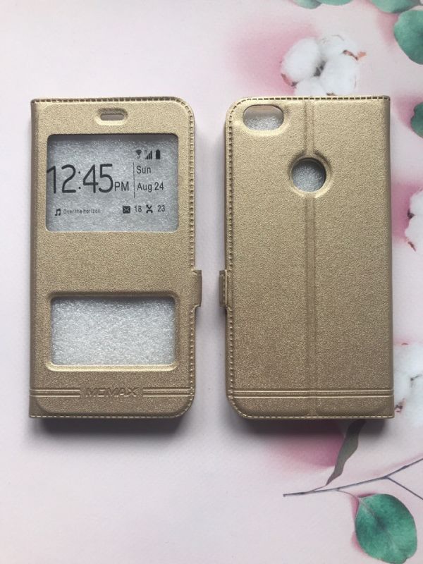 Чохол-книжка Momax для Xiaomi Redmi Note 5A Золотий