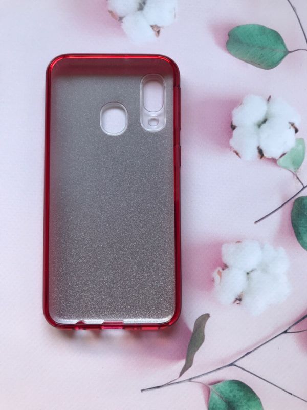 Силіконовий чохол Shine Silicone Case для Samsung Galaxy А40 (2019) А405 Червоний