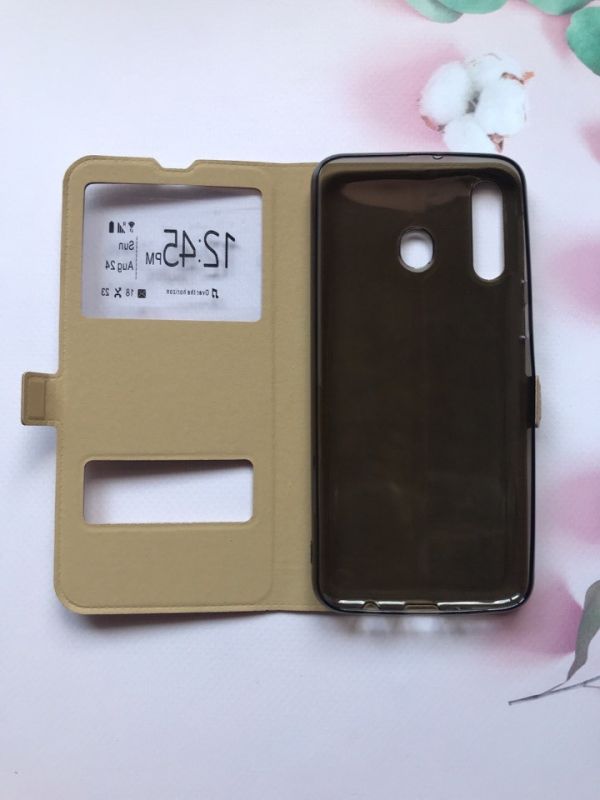 Чохол-книжка Momax для Samsung Galaxy M30 Золотий