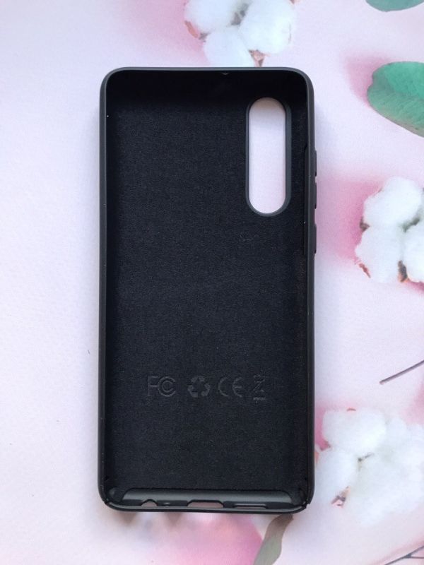Силіконовий чохол Silicone Case для Huawei P30 Чорний