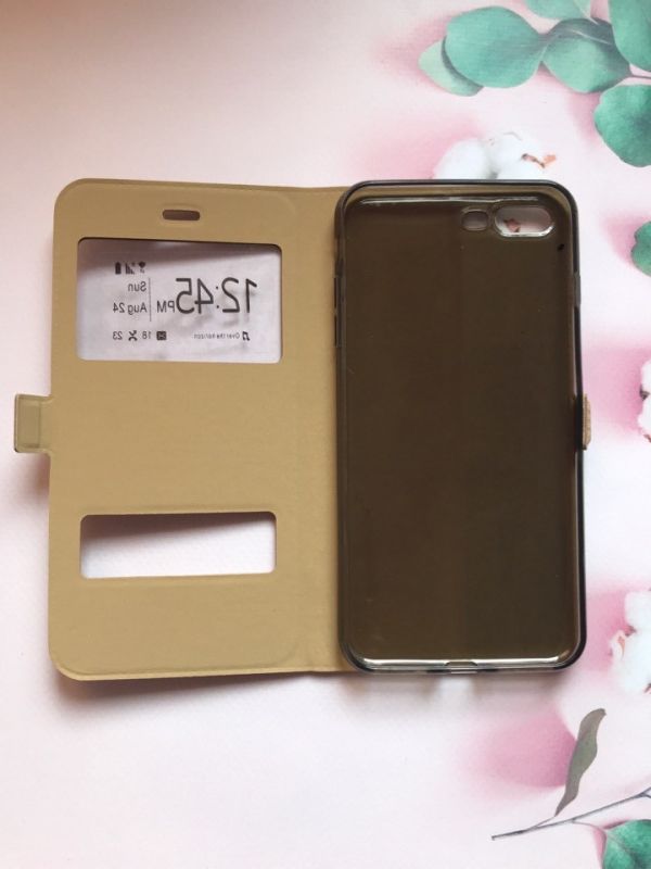 Чохол-книжка Momax на iPhone 7 Plus/8 Plus :: Золотий