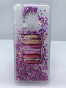 Силіконовий чохол з рухливими блискітками на Samsung Galaxy M30 Печиво