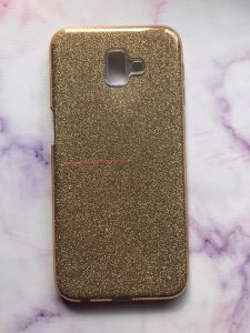 Силіконовий чохол Shine Silicone Case для Samsung Galaxy J6 Plus Золотий