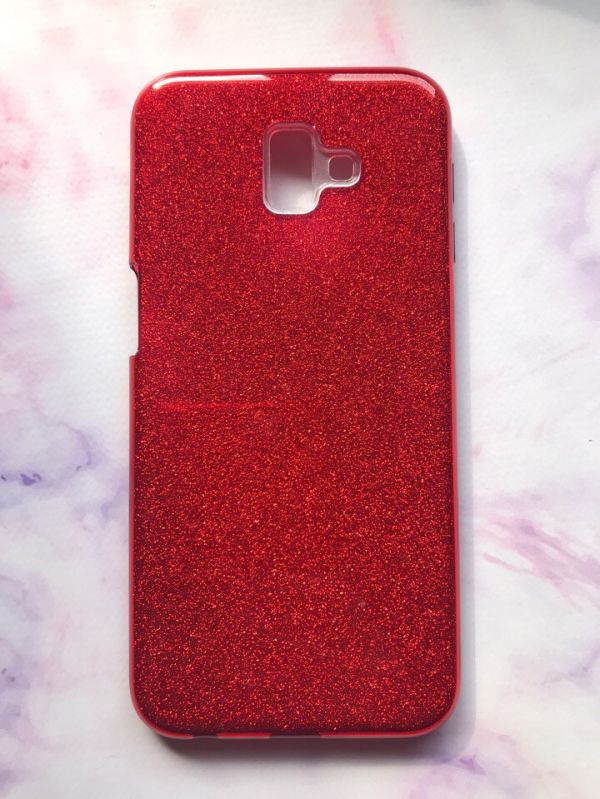 Силіконовий чохол Shine Silicone Case для Samsung Galaxy J6 Plus Червоний