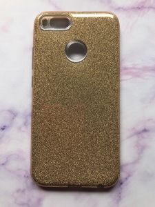 Силіконовий чохол Shine Silicone Case для Xiaomi Redmi A1 / 5X Золотий