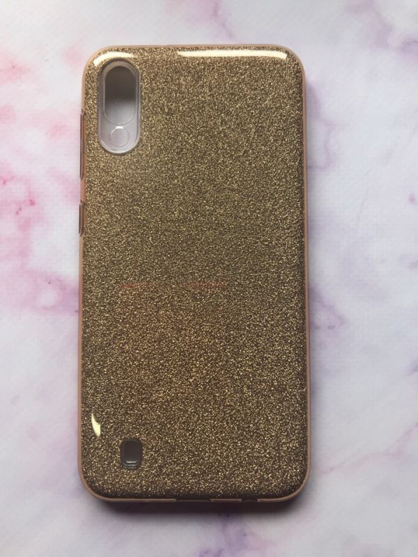 Силіконовий чохол Shine Silicone Case для Samsung Galaxy M10 Золотий