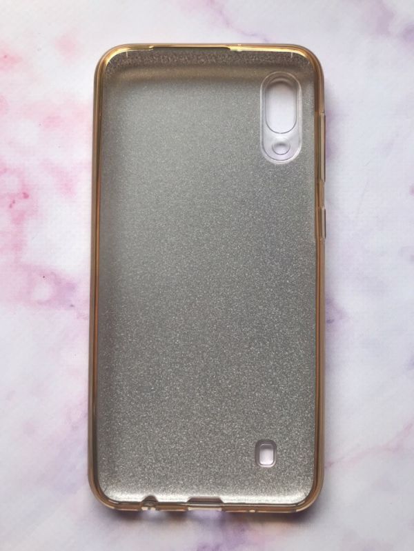 Силіконовий чохол Shine Silicone Case для Samsung Galaxy M10 Золотий