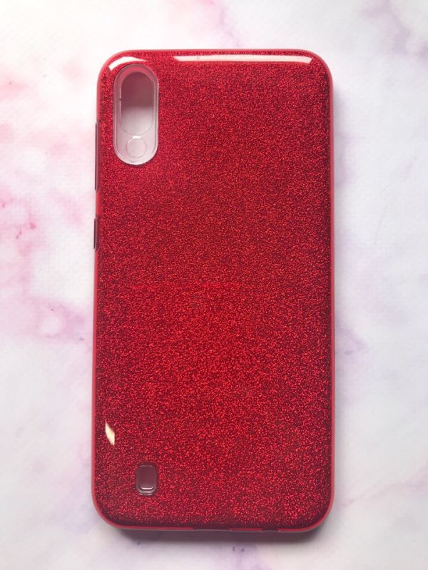 Силіконовий чохол Shine Silicone Case для Samsung Galaxy M10 Червоний