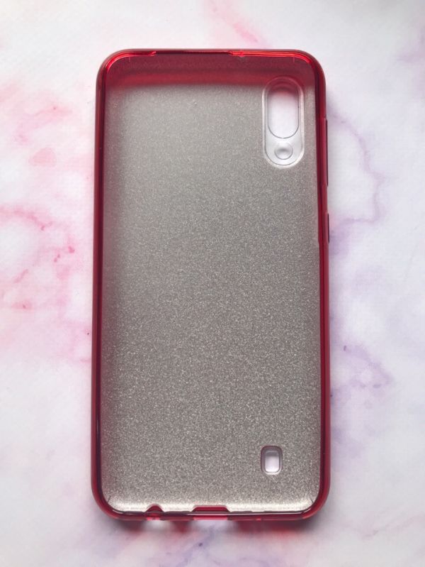 Силіконовий чохол Shine Silicone Case для Samsung Galaxy M10 Червоний