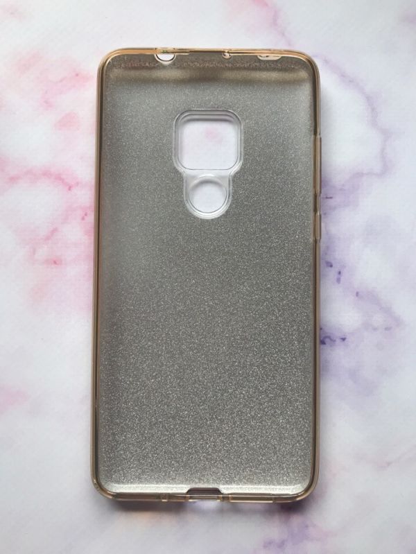 Силіконовий чохол Shine Silicone Case для Huawei Mate 20 Pro Золотий