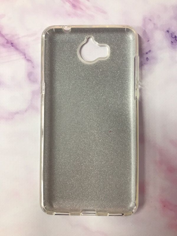 Силіконовий чохол Shine Silicone Case для Huawei Y5 2017 Срібло