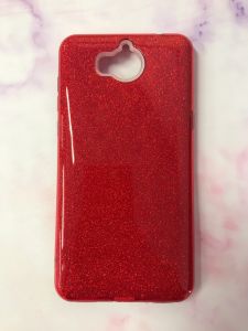 Силіконовий чохол Shine Silicone Case для Huawei Y5 2017 Червоний