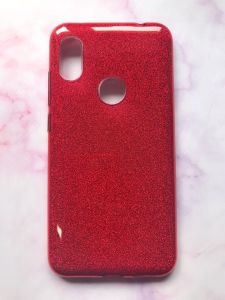 Силіконовий чохол Shine Silicone Case для Xiaomi Redmi Note Pro 6 Червоний