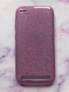 Силіконовий чохол Shine Silicone Case для Xiaomi Redmi 5A (Рожевий)