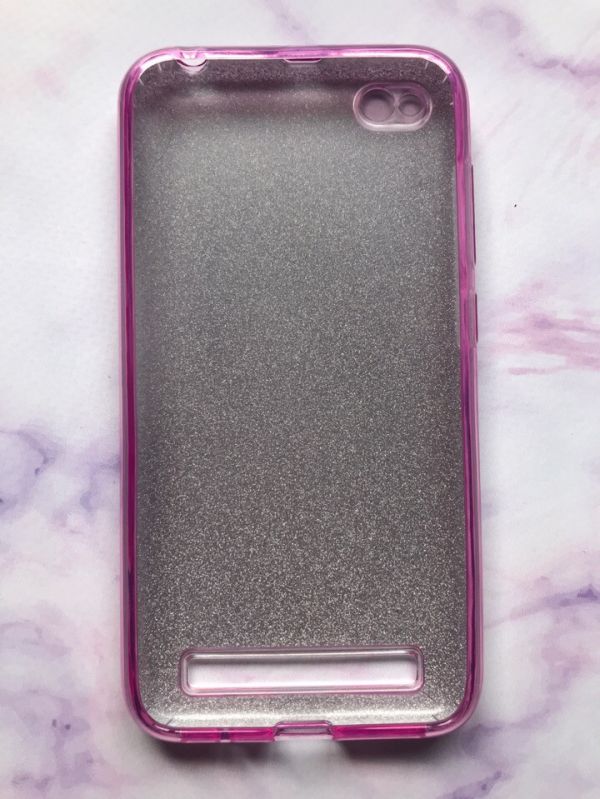 Силіконовий чохол Shine Silicone Case для Xiaomi Redmi 5A (Рожевий)