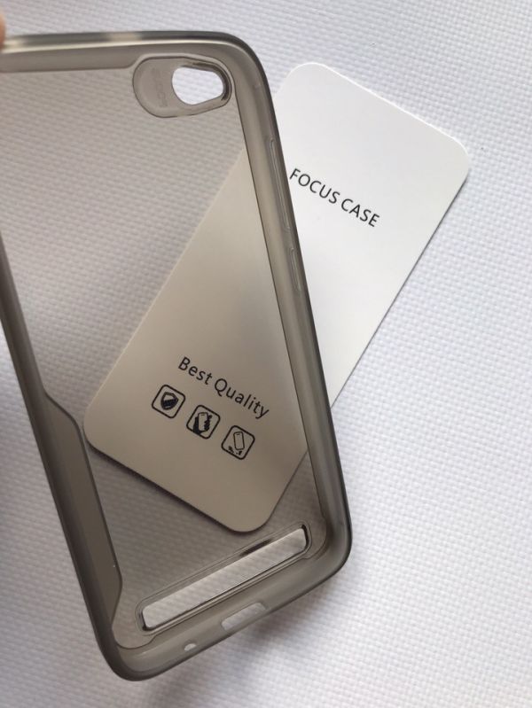 Ультратонкий силіконовий чохол для Xiaomi Redmi 5A (Чорний)