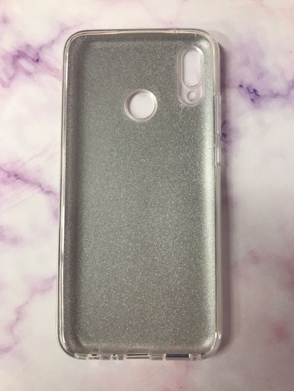 Силіконовий чохол Shine Silicone Case для Huawei Y9 2019 Колір Срібло