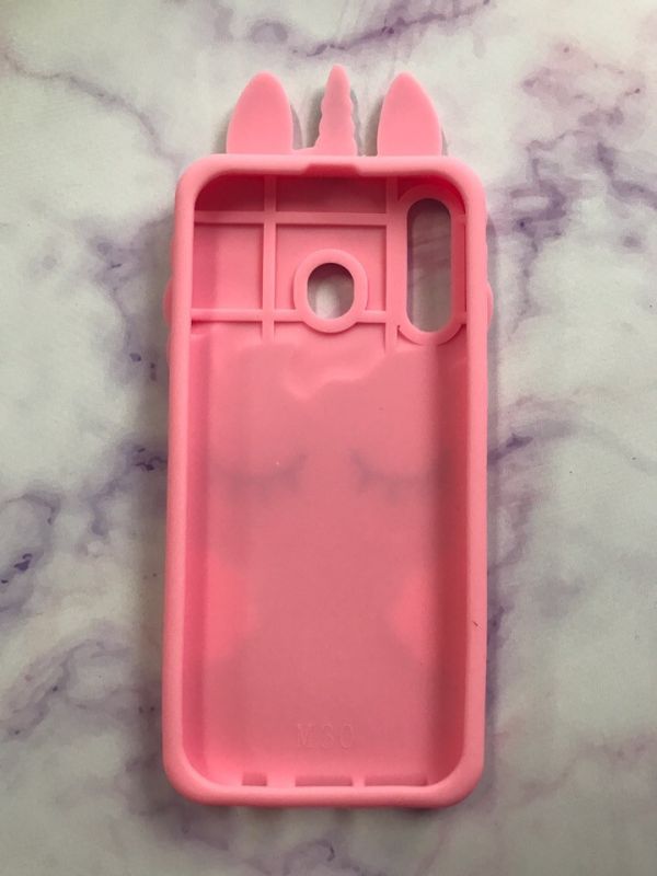 Чохол силіконовий 3D Case для Samsung Galaxy M30 Єдиноріг unicorn Pink