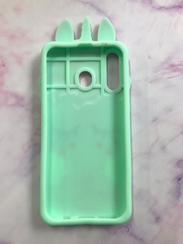 Чохол силіконовий 3D Case для Samsung Galaxy M30 Єдиноріг unicorn Green