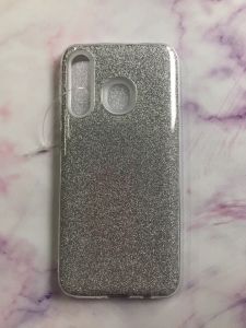 Силіконовий чохол Shine Silicone Case для Samsung Galaxy А30 (2019) А305 / A20 Срібний