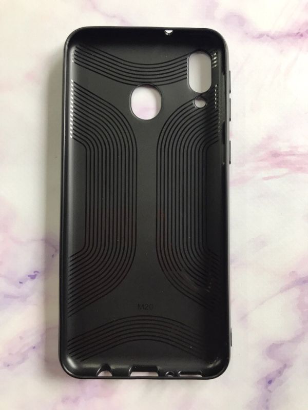 Силіконовий чохол Baseus для Samsung Galaxy M20 Чорний