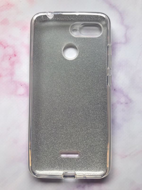 Силіконовий чохол Shine Silicone Case на Xiaomi Redmi 6 Silver