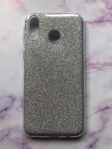 Силіконовий чохол Shine Silicone Case для Samsung Galaxy M20 Silver