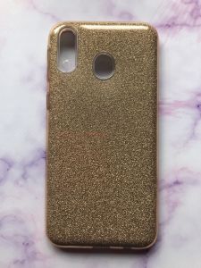 Силіконовий чохол Shine Silicone Case для Samsung Galaxy M20 Gold