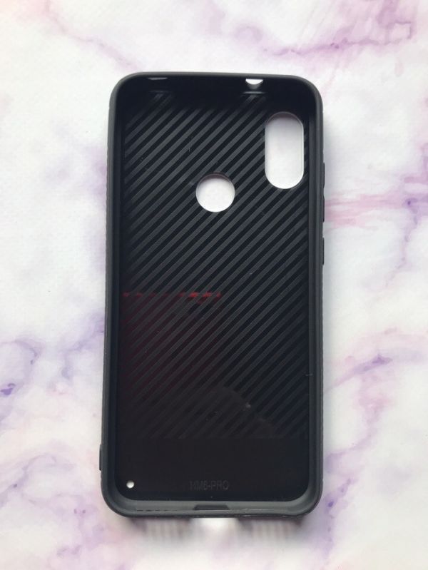 Силіконовий чохол зі скляною задньою панеллю на Xiaomi Redmi 6 Pro / Mi A2 lite