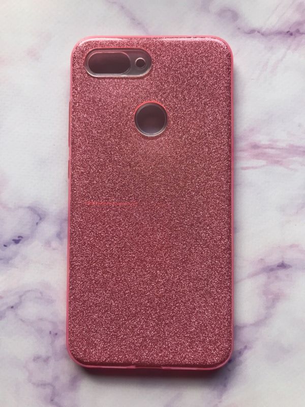 Силіконовий чохол Shine Silicone Case для Xiaomi Мі 8 lite Pink