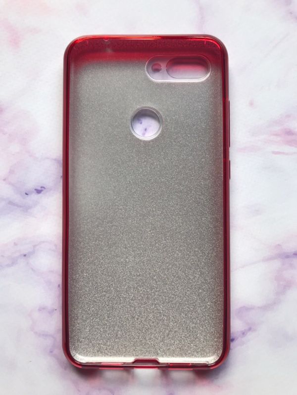 Силіконовий чохол Shine Silicone Case для Xiaomi Мі 8 lite Red