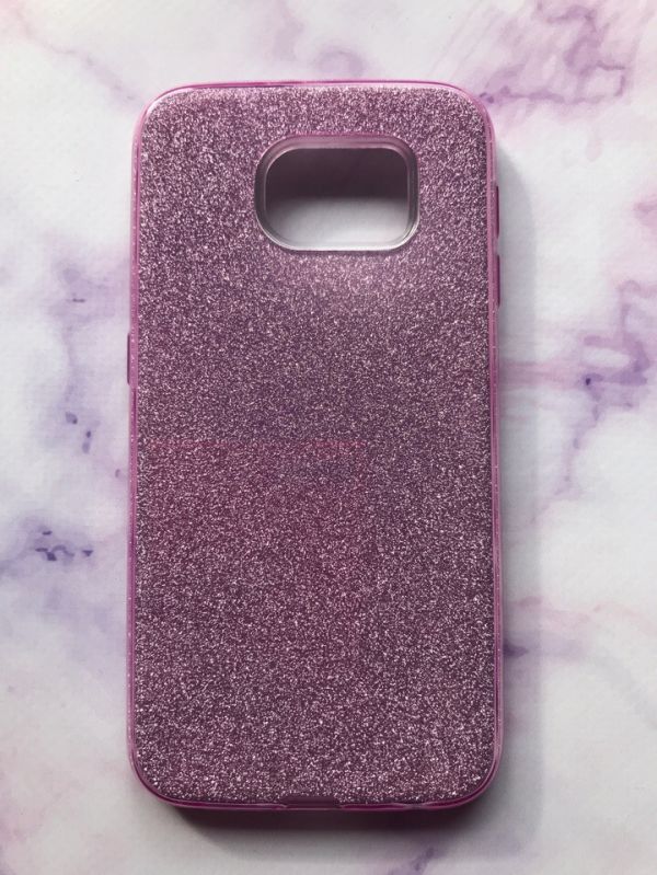 Силіконовий чохол Shine Silicone Case для SAMSUNG Galaxy S6 Pink