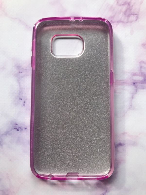 Силіконовий чохол Shine Silicone Case для SAMSUNG Galaxy S6 Pink