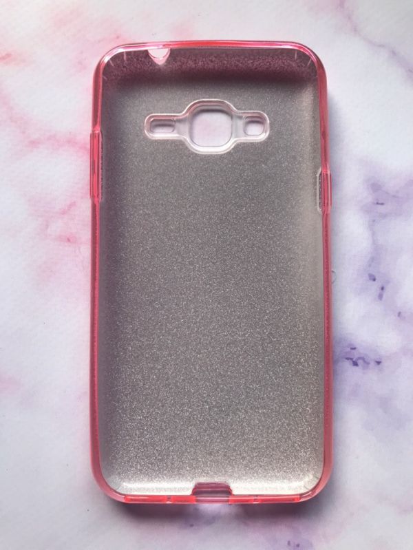 Силіконовий чохол Shine Silicone Case для Samsung Galaxy J3 2016 SM-J320H Pink