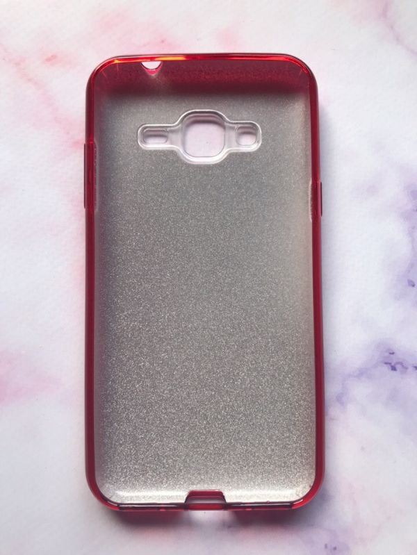 Силіконовий чохол Shine Silicone Case для Samsung Galaxy J3 2016 SM-J320H Red
