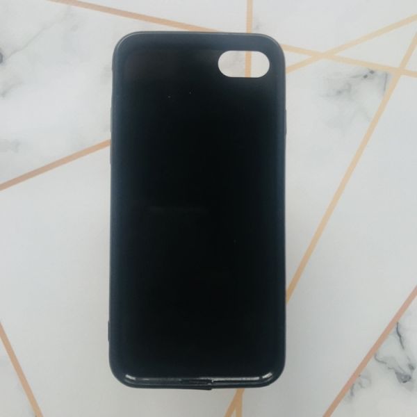 Силіконовий чохол із блискітками для iPhone 7 7s 8 8s Космос