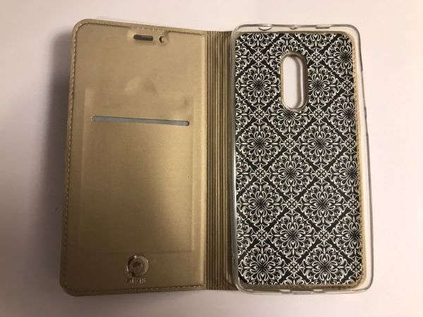 Чохол книга на Xiaomi Redmi Note 4 / Note 4X Золотий